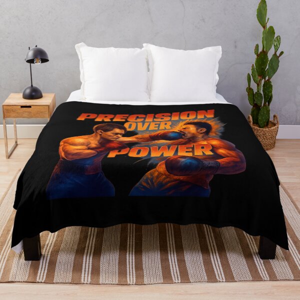 Item preview, Precision Over Power - Impact Boxing Poster Design designed and sold by MKreative Studio.