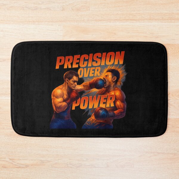 Item preview, Precision Over Power - Impact Boxing Poster Design designed and sold by MKreative Studio.
