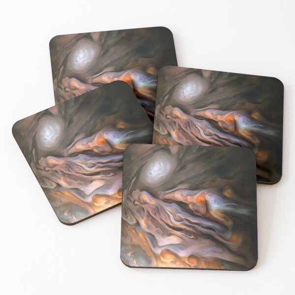 Item preview, Hauntingly Beautiful Abstract In Ochre and Brown designed and sold by taiche.