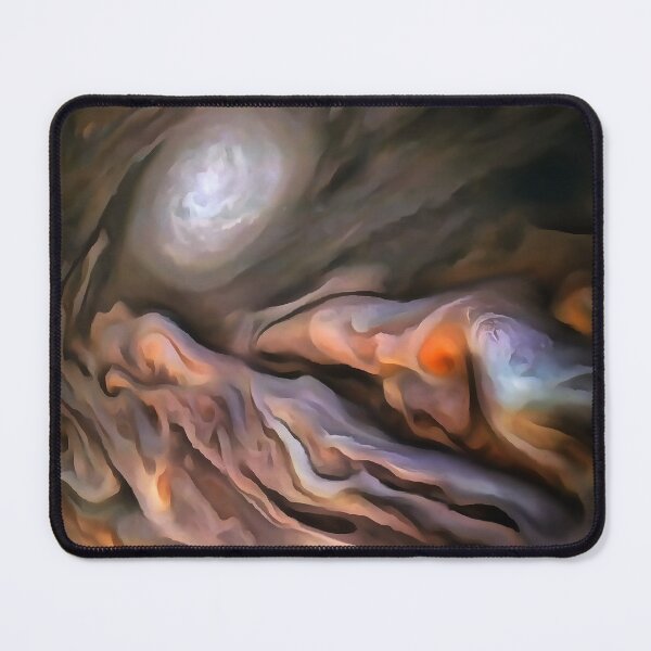 Item preview, Hauntingly Beautiful Abstract In Ochre and Brown designed and sold by taiche.