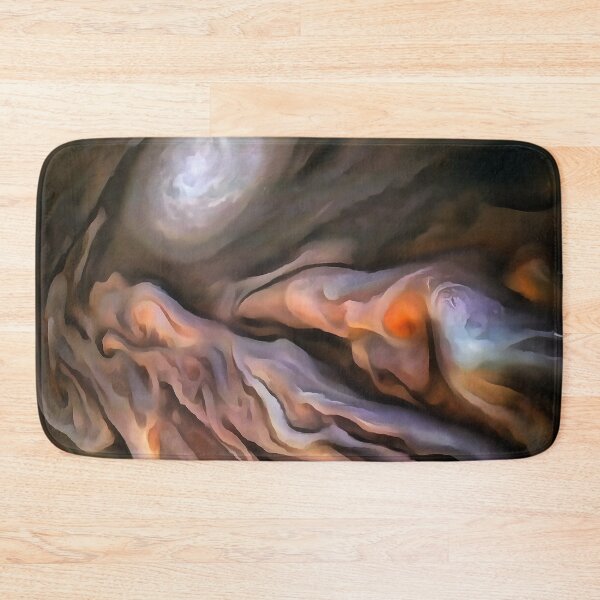 Item preview, Hauntingly Beautiful Abstract In Ochre and Brown designed and sold by taiche.