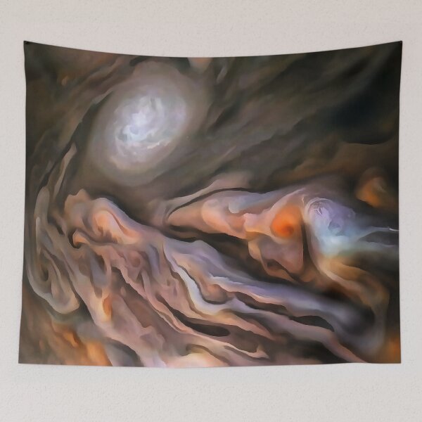 Item preview, Hauntingly Beautiful Abstract In Ochre and Brown designed and sold by taiche.