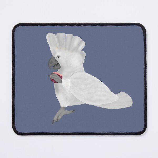 Item preview, Danvant- White cockatoo eating fruit designed and sold by Daniel Vasco.