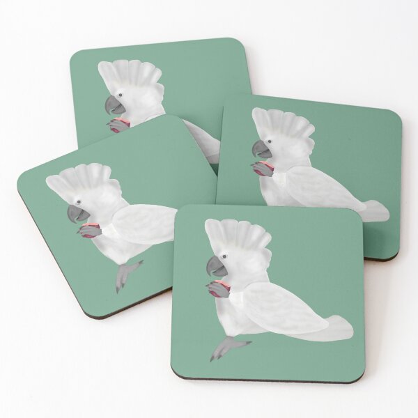Item preview, Danvant- White cockatoo eating fruit  designed and sold by Daniel Vasco.