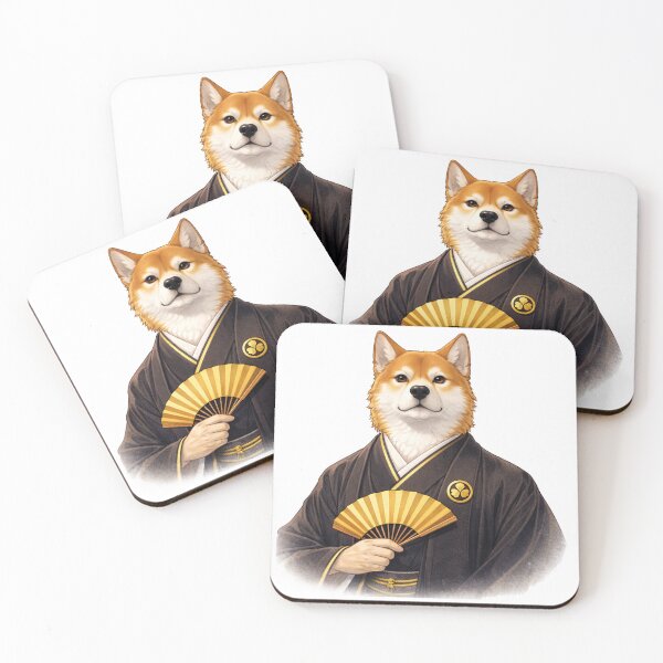 Item preview, Akita Inu Taishu Engeki Leader – Elegant Japanese Crest Art designed and sold by HARUNOUTA.