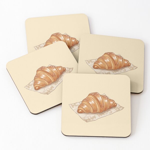 Item preview, Golden Buttery Croissant designed and sold by cozy corner co. .