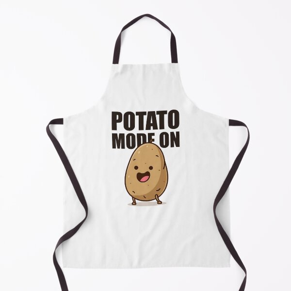 Item preview, Potato Mode On – Lazy Funny Cute Cartoon designed and sold by Taans-Creation.