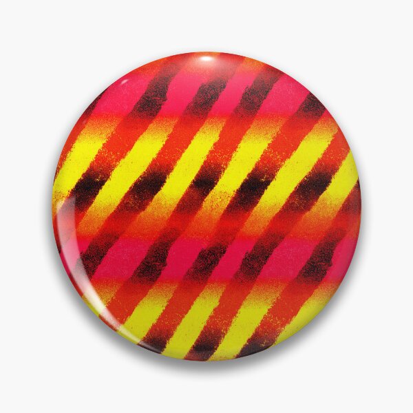 Item preview, Neon Diagonal Warning Stripes Gradient Pattern designed and sold by bubblegoth.