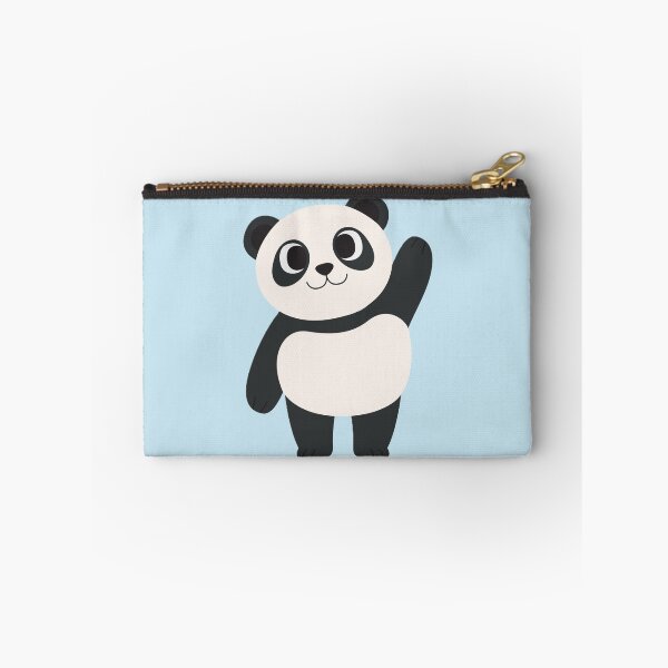 Item preview, Cute Panda Waving with a Smile. designed and sold by Artilura.