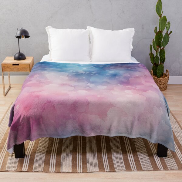 Item preview, Pink and Blue Abstract designed and sold by CalmnessbyChoice.