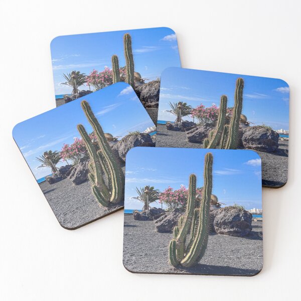 Item preview, Lanzarote Costa Teguise Beach Cactus designed and sold by RJW Images.