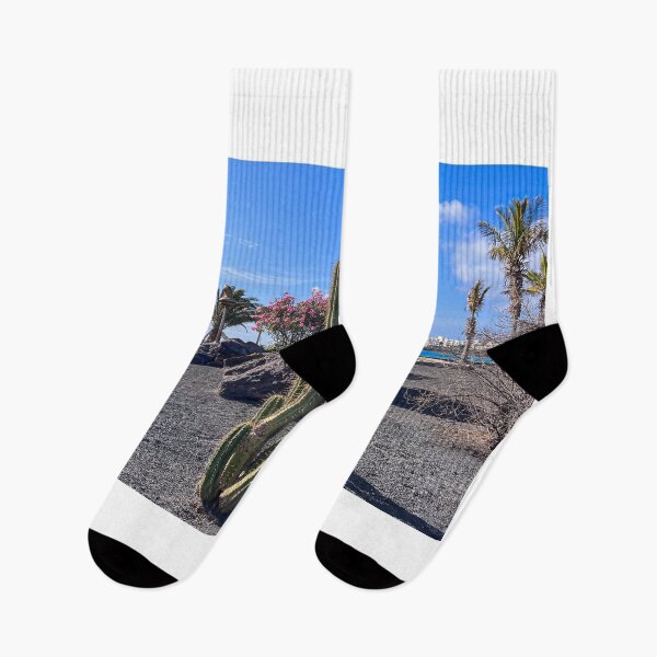 Item preview, Lanzarote Costa Teguise Beach Cactus designed and sold by RJW Images.