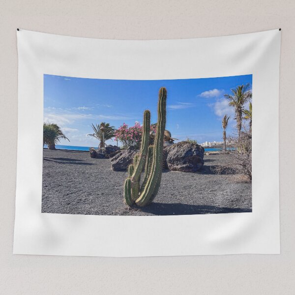 Item preview, Lanzarote Costa Teguise Beach Cactus designed and sold by RJW Images.