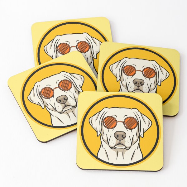 Item preview, Cool Labrador with Glasses designed and sold by MartynaKanik.