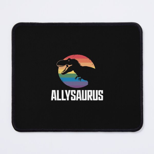 Item preview, Allysaurus Rex - Dinonsaur Rainbow Flag LGBT Pride Ally designed and sold by DigitaldeligArt.
