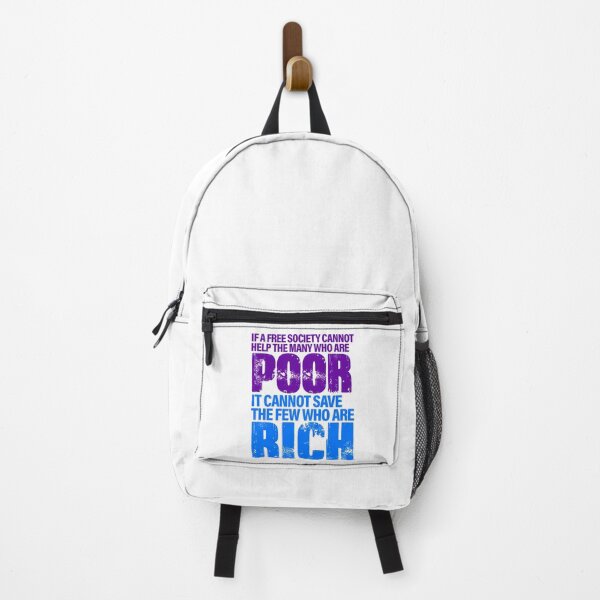 Item preview, If A Free Society Cannot Help The Poor – JFK Quote designed and sold by Solv4USA.