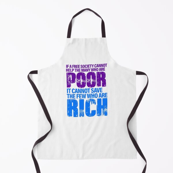 Item preview, If A Free Society Cannot Help The Poor – JFK Quote designed and sold by Solv4USA.