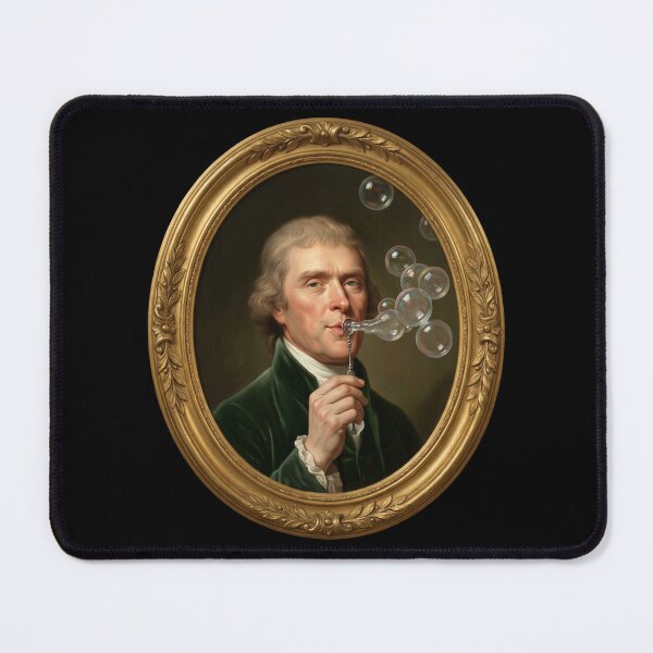 Item preview, Thomas Jefferson Bubble Life Pop Art designed and sold by GoodnRich.