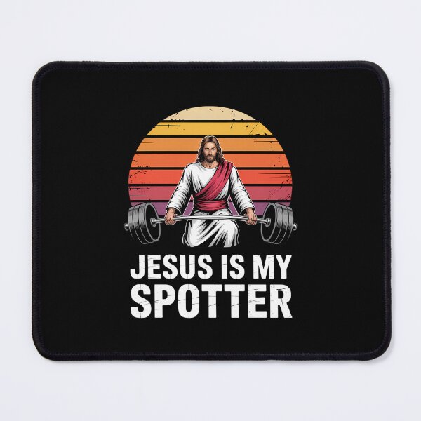 Item preview, Gym Jesus Christian Workout Lifting designed and sold by TikCore.