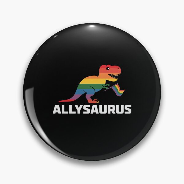 Item preview, Allysaurus Trans Ally T Rex Dinosaur Gay Pride Parade LGBT  designed and sold by DigitaldeligArt.