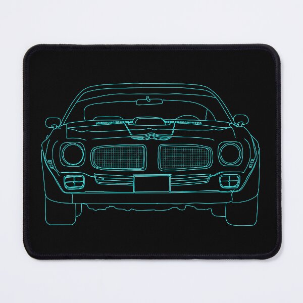 Item preview, Pontiac Firebird Neon Line Art | Classic American Muscle Car Illustration designed and sold by drdoodle92 Art.