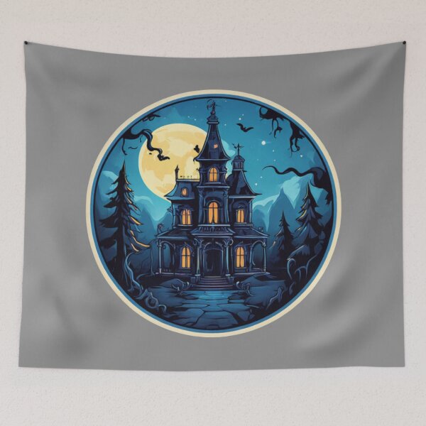 Item preview, Haunted Mansion Art designed and sold by Planetporridge.