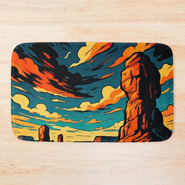 Item preview, Chile landscape | Comics stylCartoone -  designed and sold by ComicsFactory.