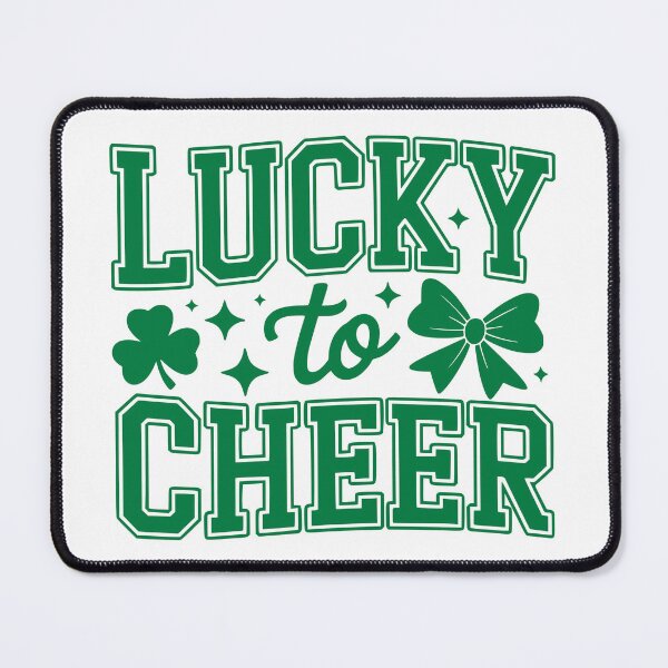 Item preview, Lucky To Cheer designed and sold by FloraliteCo.