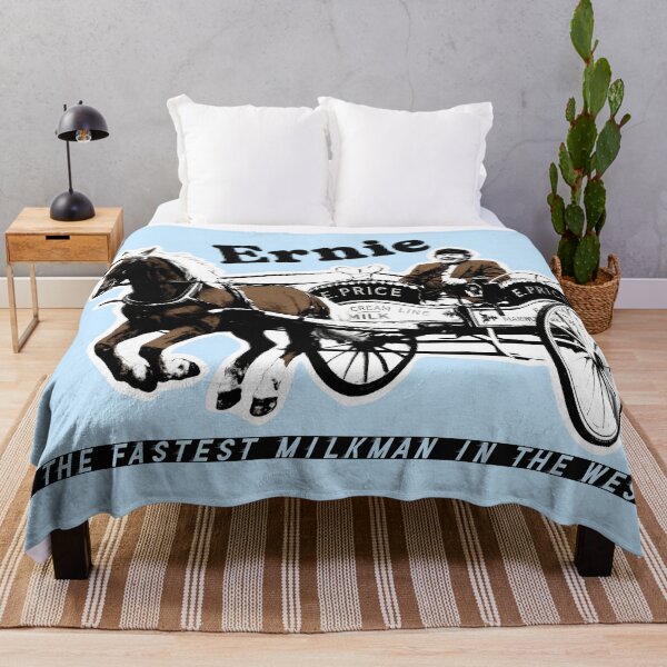 Item preview, Ernie: the fastest milkman in the west (for light colors) designed and sold by ajpNZ.
