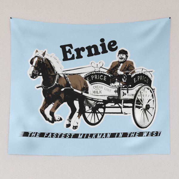 Item preview, Ernie: the fastest milkman in the west (for light colors) designed and sold by ajpNZ.