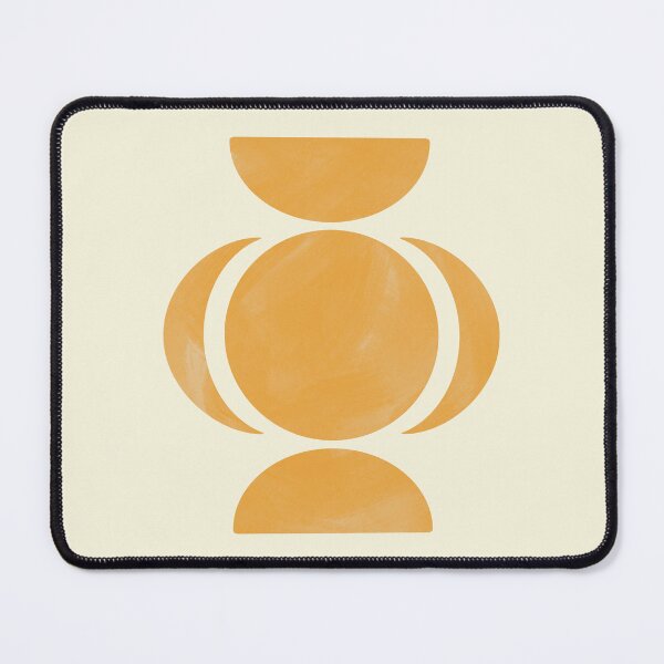 Item preview, Abstract Geometric Shapes in Warm Tones Minimal Contemporary Art designed and sold by NiceDigital.