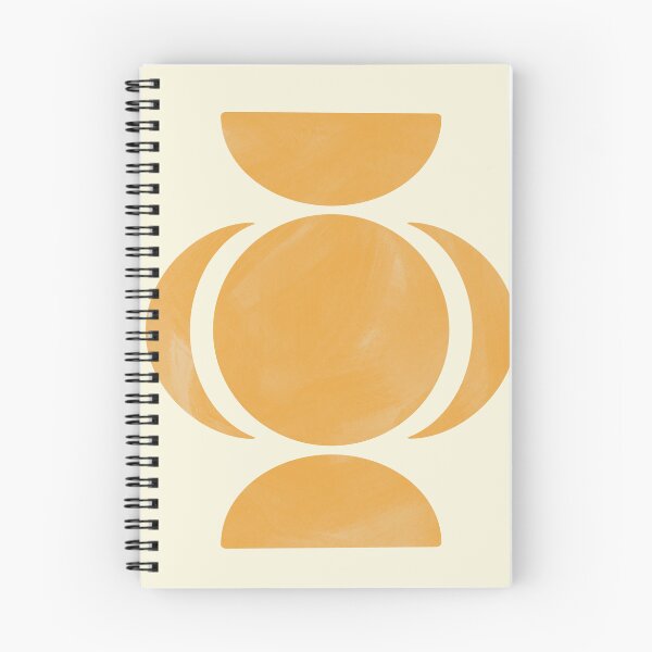 Item preview, Abstract Geometric Shapes in Warm Tones Minimal Contemporary Art designed and sold by NiceDigital.