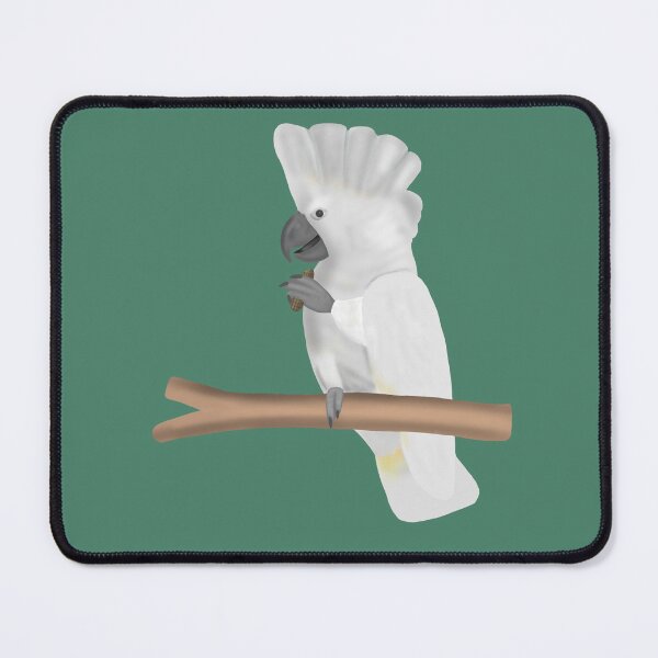 Item preview, Danvant- White cockatoo eating peanuts designed and sold by Daniel Vasco.
