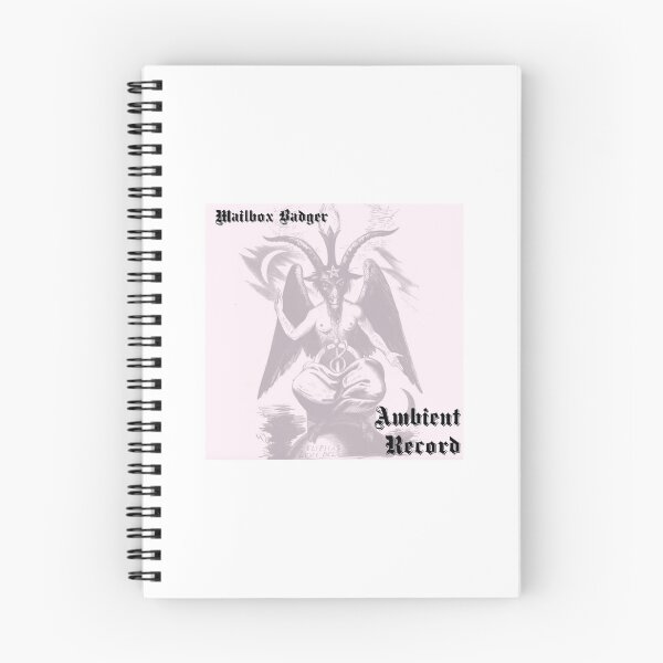 Item preview, Mailbox Badger "Ambient Record" Cover Art designed and sold by patrickcallan.