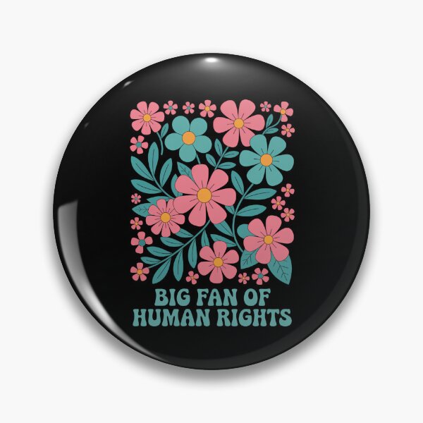 Item preview, Human Rights Floral Equality  Social Justice designed and sold by TikCore.