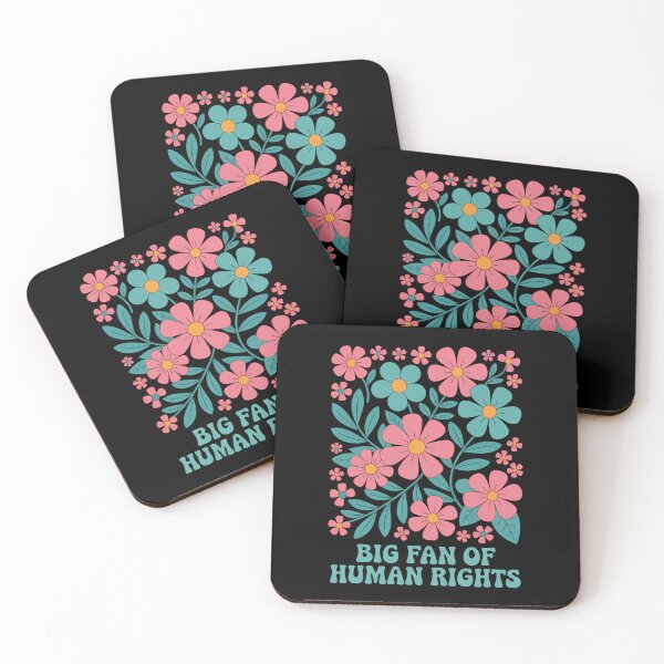 Item preview, Human Rights Floral Equality  Social Justice designed and sold by TikCore.