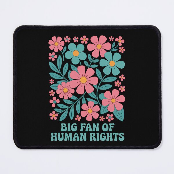 Item preview, Human Rights Floral Equality Social Justice designed and sold by TikCore.