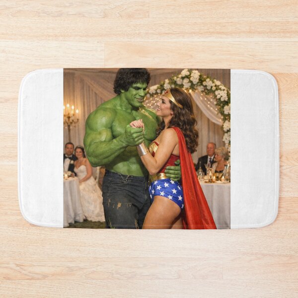 Item preview, Hulk dancing with Wonder Woman designed and sold by WiseBow.