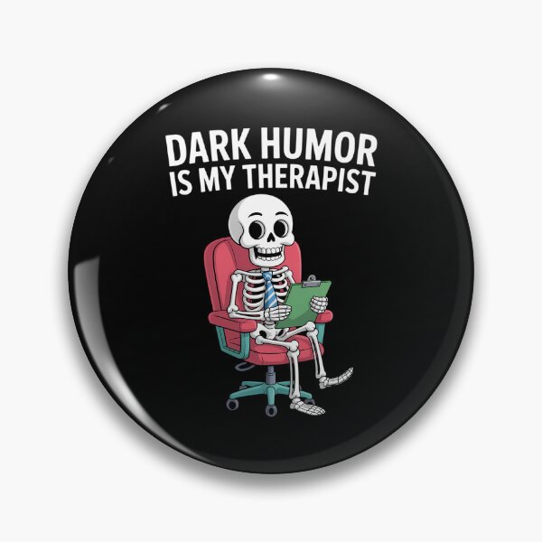 Item preview, Humor Is My Therapist Skeleton designed and sold by TikCore.