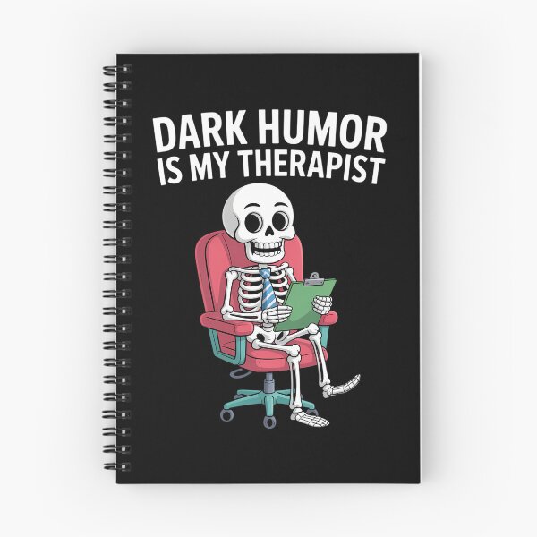 Item preview, Humor Is My Therapist Skeleton designed and sold by TikCore.
