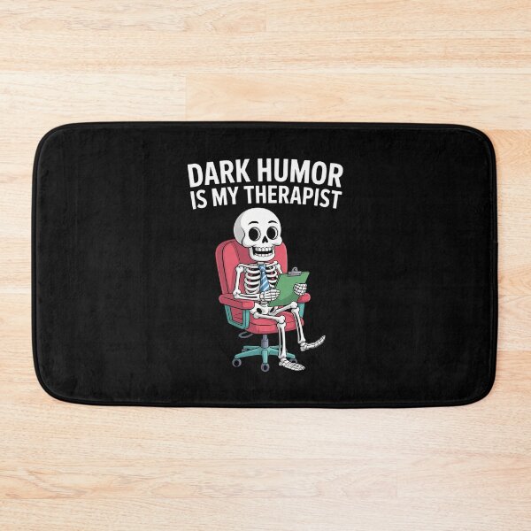 Item preview, Humor Is My Therapist Skeleton designed and sold by TikCore.