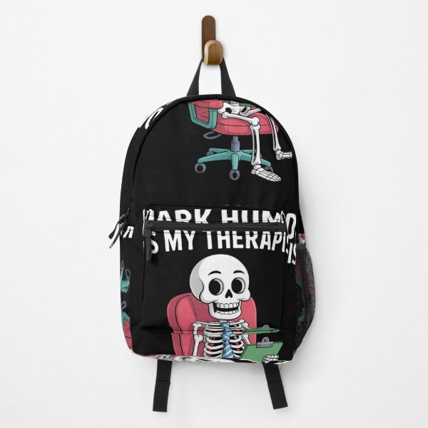 Item preview, Humor Is My Therapist Skeleton designed and sold by TikCore.