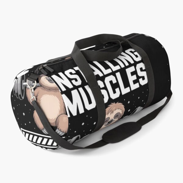Item preview, Installing Muscles Please Wait Gym Exercise Sloth Lovers designed and sold by TikCore.