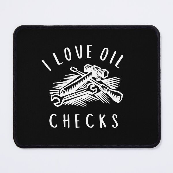 Item preview, I Love Oil Checks Funny Auto Mechanic Car designed and sold by faridman.
