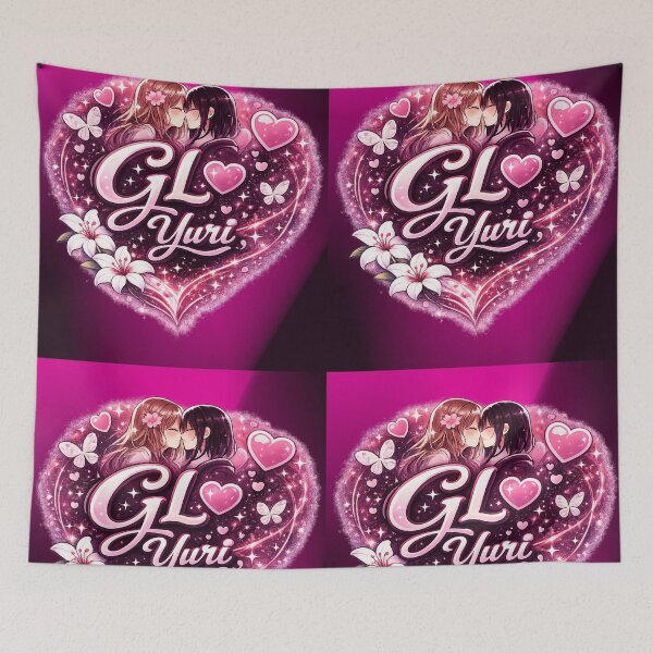 Item preview, GL Yuri | Diseño estético de anime de Girls’ Love designed and sold by Item Geeks.