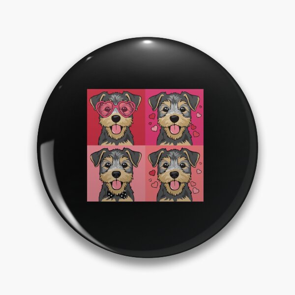 Item preview, Pop Art Valentine Lakeland Terrier – Colorful Dog Lover designed and sold by The Real Life Symphony.