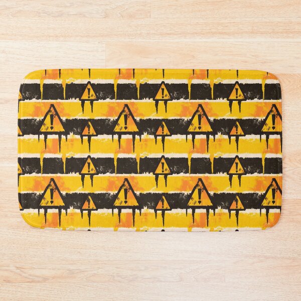 Item preview, Grunge Caution Tape Warning Pattern designed and sold by bubblegoth.