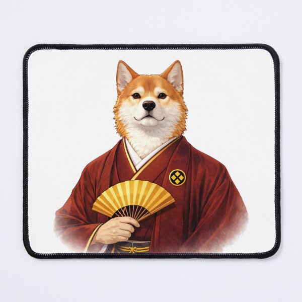 Item preview, Akita Inu Kabuki Leader – Samurai Kamon Design designed and sold by HARUNOUTA.
