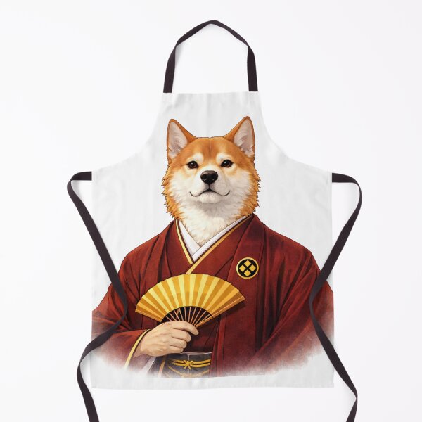 Item preview, Akita Inu Kabuki Leader – Samurai Kamon Design designed and sold by HARUNOUTA.