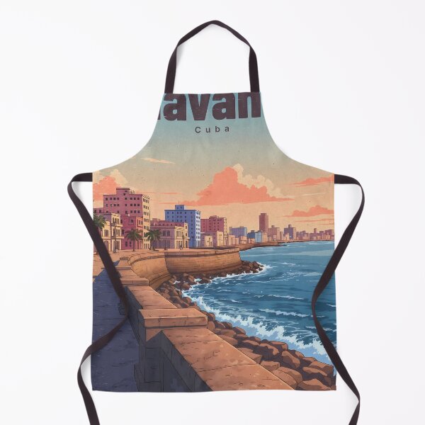 Item preview, Minimalist Sunset along Havana Malecon designed and sold by JacksoonLester.